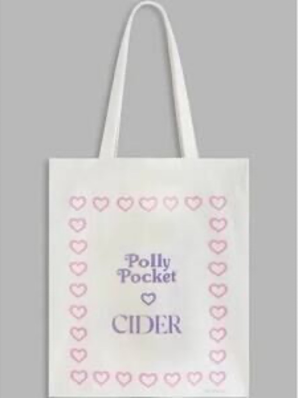POLLY POCKET X CIDER Shop Cider tote